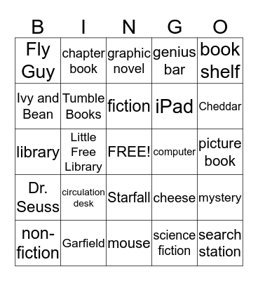 CHEDDAR BINGO Card