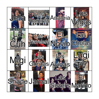 Ramirez Loteria Bingo Card