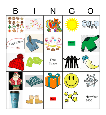 Fall Party 2019 Bingo Card