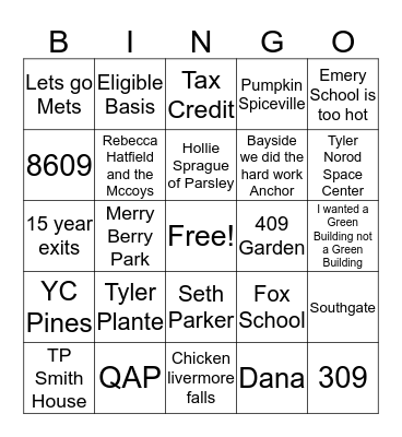 The Besta Avesta  Bingo Card