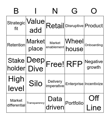 BCBS MT - Bingo  Bingo Card