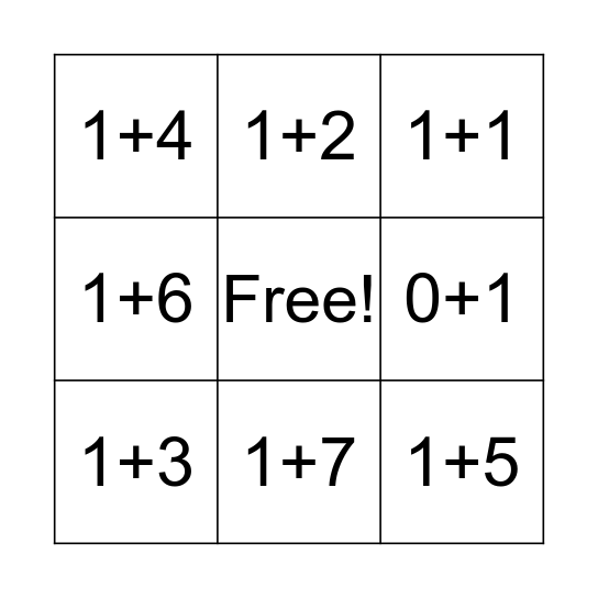 Adding One Bingo Card