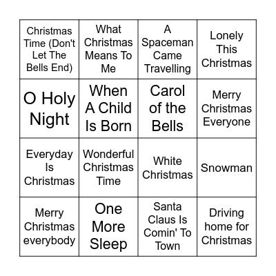 PwC Round 2 Bingo Card