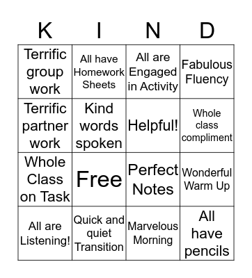 Winter- Break BINGO Card