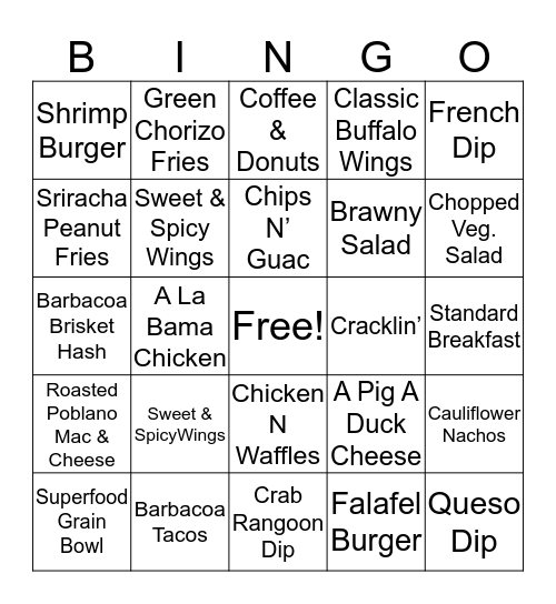 2-ingredients-bingo-card