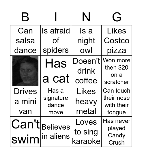 BVN Bingo Card