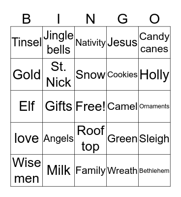 artist Jocelyn  Bingo Card