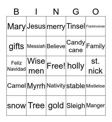 Elena's property Bingo Card