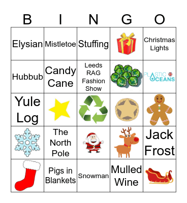 LRFS Christmas  Bingo Card