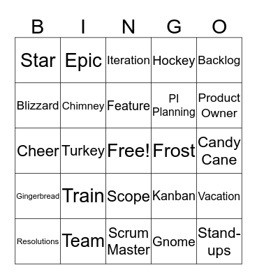 IM&A Bingo Fun! Bingo Card
