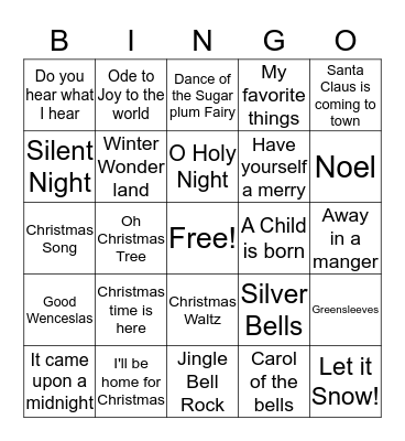 OREM SINGO Bingo Card