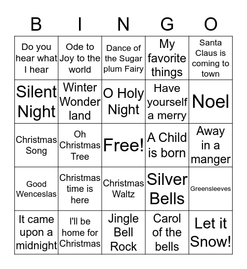 OREM SINGO Bingo Card