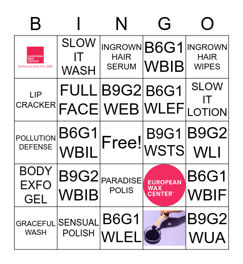 GSA BINGO Card