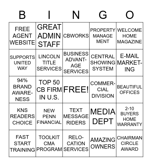 GEN BLUE IN NASHVILLE 2014 Bingo Card