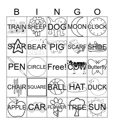 Family Literacy Month BINGO Card