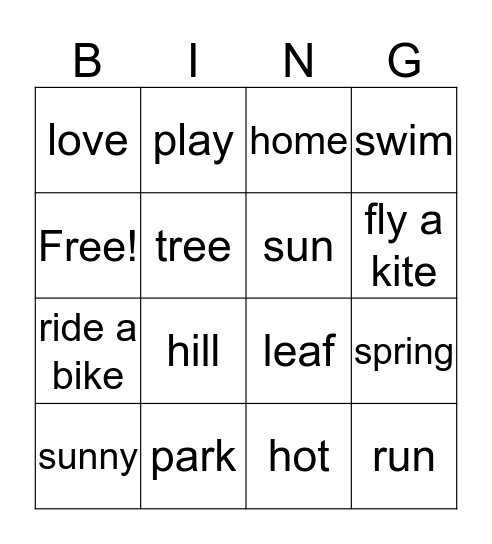 Lazy Suzy Bingo Card