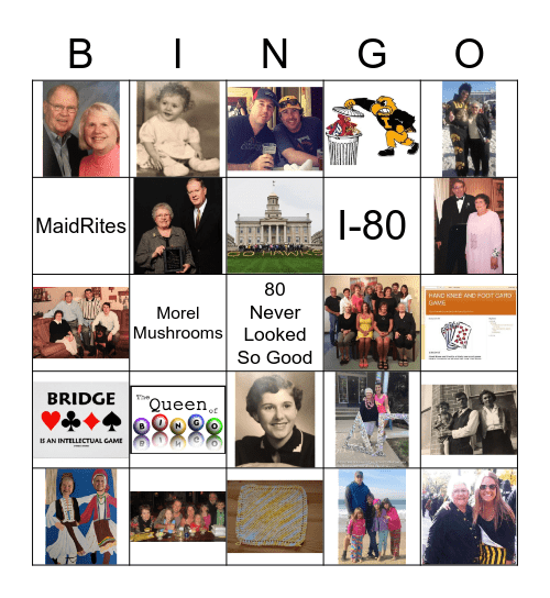 BEVERLY'S BIRTHDAY BINGO 2020 Bingo Card