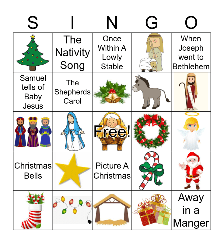 Play Christmas Singo Online | BingoBaker