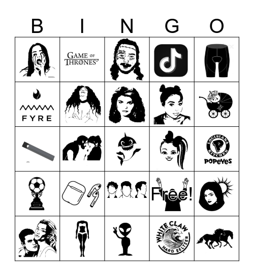 A YEAR TO REMEMBER Bingo Card