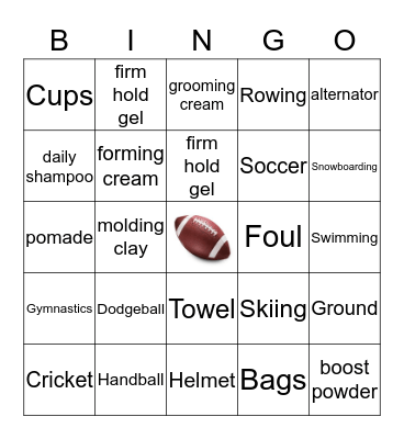 american crew Bingo Card