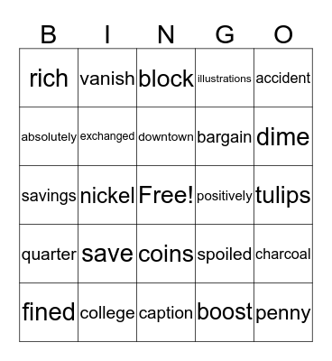 Unit 2 Module A Bingo Card