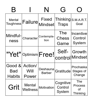 The World Freaks Out Bingo Card