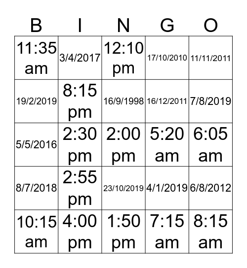 Integrated Chinese L3 Bingo Card