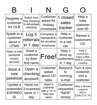 MSO BINGO  Bingo Card