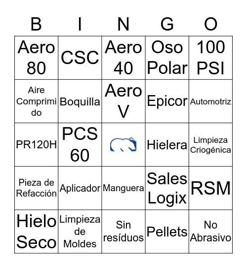 COLD JET BINGO Card
