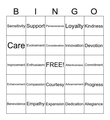 Premier Health Hospital Week Bingo Card