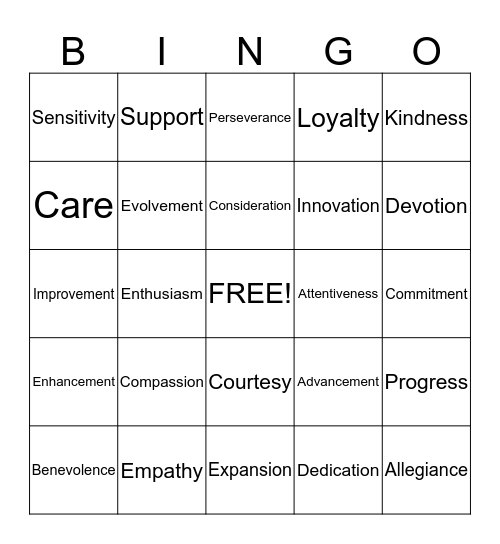 Premier Health Hospital Week Bingo Card