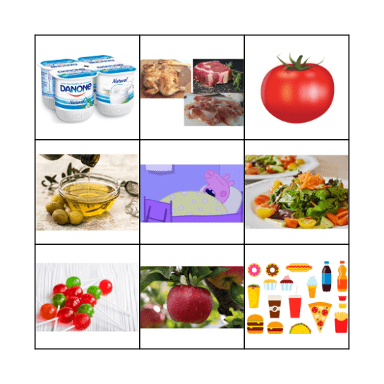 HEALTHY HABITS Bingo Card