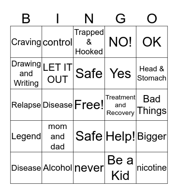 Beamer's Bingo Card