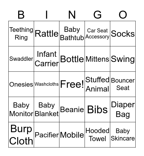 Baby Renfro 2020 Bingo Card