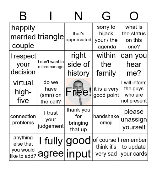 Thümmel bingo Card