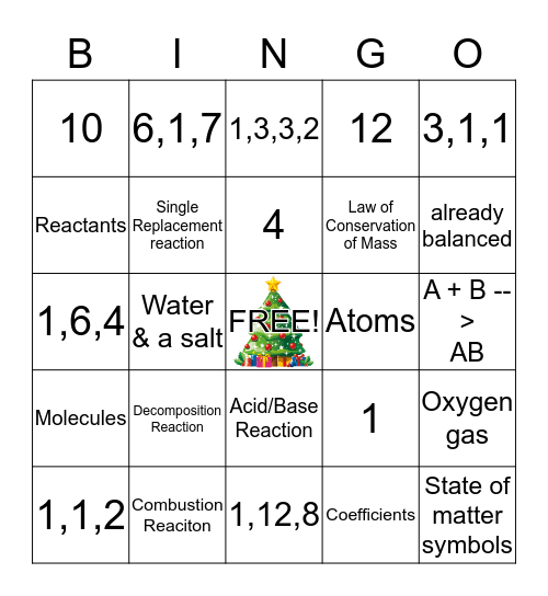 Unit 5 Review Bingo!  Bingo Card