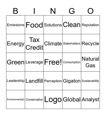 Name Watch 2020 BINGO Card