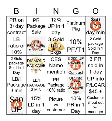 SIXT HOLIDAY BINGO Card