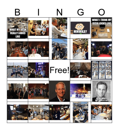 Chris Karow Bingo Card