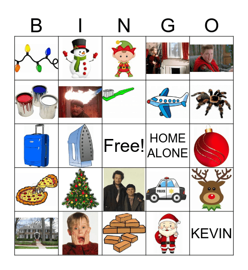 CHRISTMAS BINGO Card