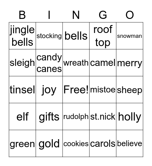 addalynne Bingo Card