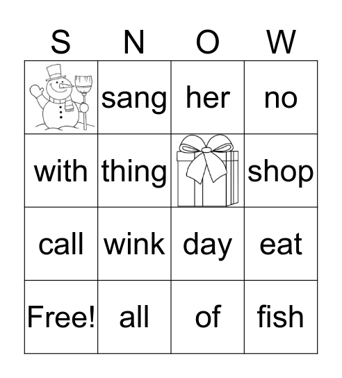 Wonders Unit 2 Week 4 Bingo Card