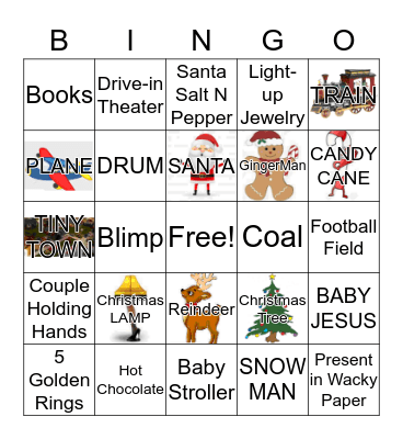 Clifton Mills Bingo Card