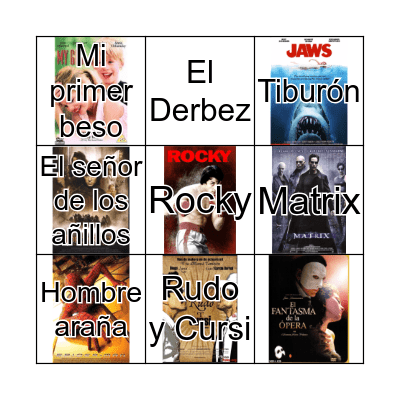 Posada Kerry Bingo Card
