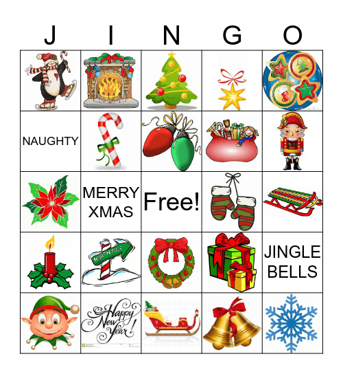 Jingo Bingo Card