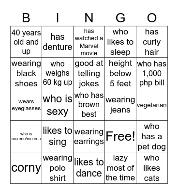 Asapp Bingo Card