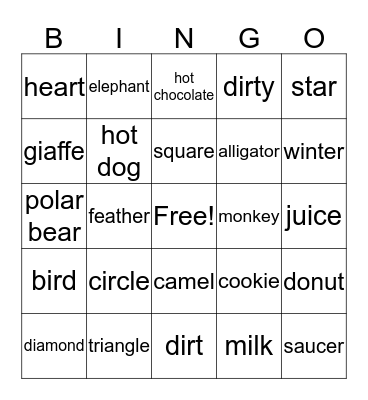 SB1 Bingo Card