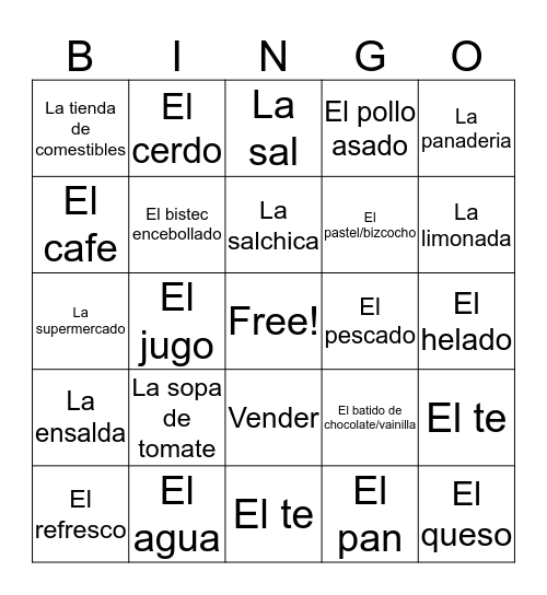 Quiz Prep Bingo Card