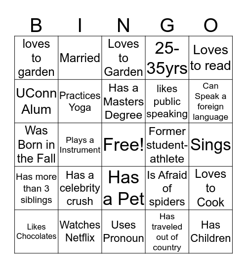 network-bingo-card