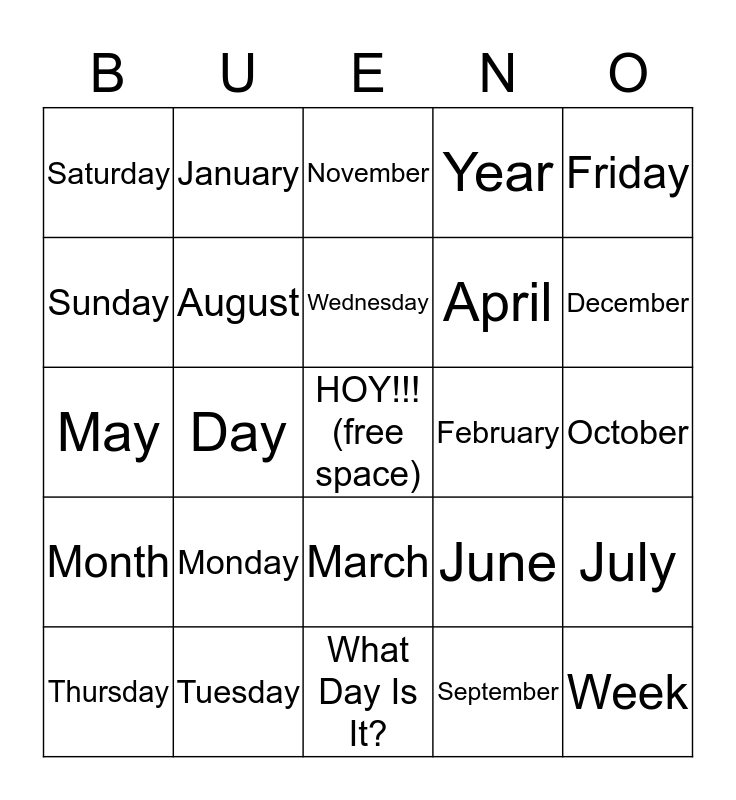 months-and-days-bingo-card